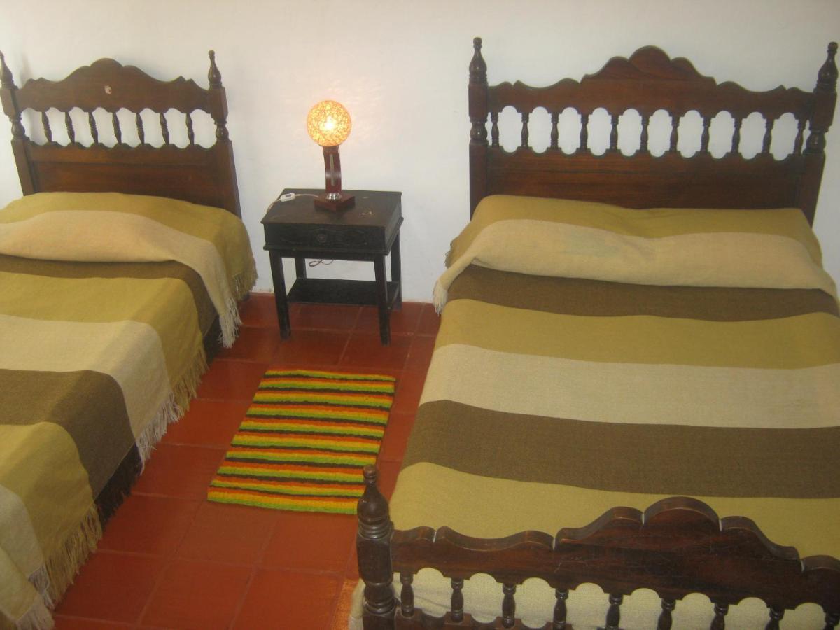 Hospedaje y Zona de Camping Pistacho Hostal Villa de Leyva Exterior foto