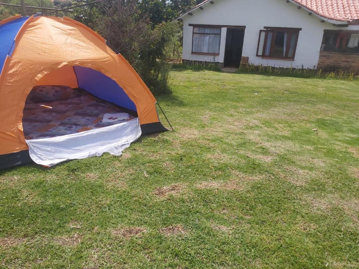 Hospedaje y Zona de Camping Pistacho Hostal Villa de Leyva Exterior foto